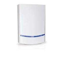 AMC Blade 01-WB kültéri hang-fényjelző, sziréna, fehér, kék LED-el