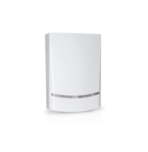 AMC SRL800-WB, vezeték nélküli kültéri hang-fényjelző (fehér előlap, fehér LED-el)