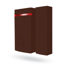 JABLOTRON JA-111MB, vezetékes, címezhető mini nyitásérzékelő, barna