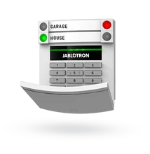 JABLOTRON JA-113E, vezetékes, címezhető kezelőegység, billentyűzetes, RFID modul