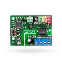 JABLOTRON JA-121T adatbuszra köthető, címezhető RS-485 interfész