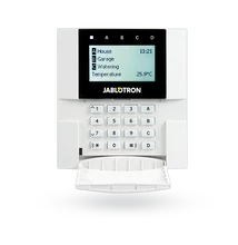 JABLOTRON JA-110E, vezetékes, címezhető kezelőegység