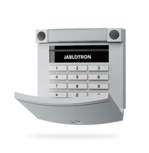 JABLOTRON JA-153E-GR, vezeték nélküli kezelőegység, LCD kijelző, billentyűzet, RFID