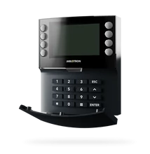 JABLOTRON JA-115E-AN Mercury , vezetékes 4 szegmenses kezelőegység, LCD kijelző, RFID - antracit