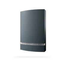 JABLOTRON JA-1X2A-C-AN, hangjelző előlap, antracit színben, átlátszó prizmával