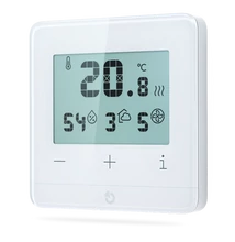 JABLOTRON JB-112TP, vezetékes, címezhető beltéri termosztát CO2 érzékelővel