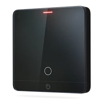 JABLOTRON JB-111TH-AN, vezetékes beltéri hőmérséklet és páratartalom mérő, termosztát funkcióval - antracit