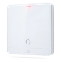 JABLOTRON JB-111TH, vezetékes beltéri hőmérséklet és páratartalom mérő, termosztát funkcióval