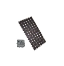 SA-SOLAR02 szett, 50W-os napelem modul intelligens akkumulátor töltővel