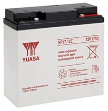 Yuasa NP17-12, 12V 17Ah, zárt, gondozásmentes prémium akkumulátor (VRLA)