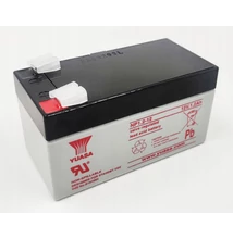 Yuasa NP1.2-12, 12V 1.2Ah, zárt, gondozásmentes prémium akkumulátor (VRLA)