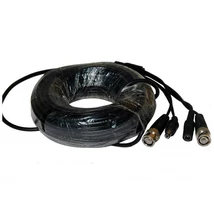 HYU-CP30, 30m-es szerelt koax- és tápkábel, Ft/db