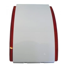 SPW220R, beltéri hang- fényjelző, szögletes (piros)