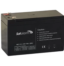 AKKUMULÁTOR 12V/ 7.0Ah, SATALARM, riasztóközpontokba