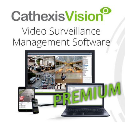CATHEXIS CPRM-2001, Vision Premium korlátlan kamerás videómenedzsment szoftver licenc