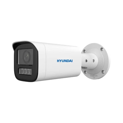 Hyundai HYU-1100, 4MP IP kültéri cső kamera, POE, motorzoom, mikrofon, SD kártya