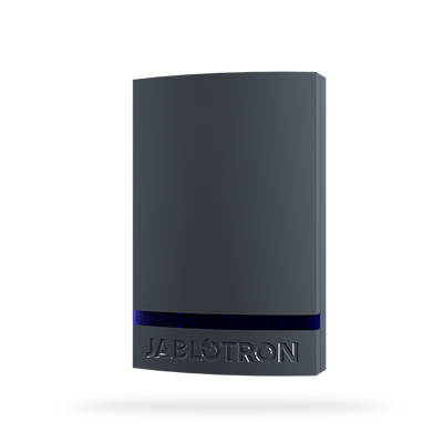 JABLOTRON JA-1X1A-C-AN-B, hangjelző előlap, kék prizmával