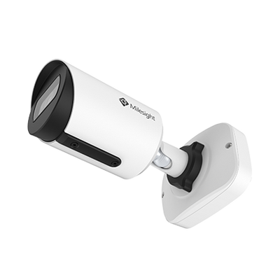 Milesight MS-C2964-PB-J vandálbiztos csőkamera; 2MP; f=2.8mm; 30FPS; POE, Beépített kötődoboz