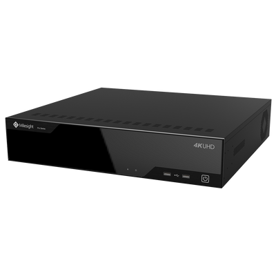 Milesight MS-N8064-UH 64 csatornás PRO NVR; 8db HDD