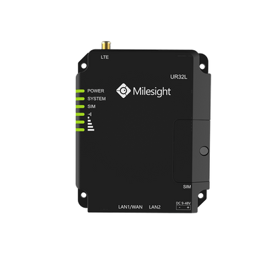 Milesight UR32L-L04EU Ipari 3G/4G LTE  Router 2x100Mbps LAN