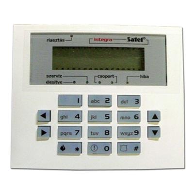 INTKLCDSBL, kis kék LCD kezelő
