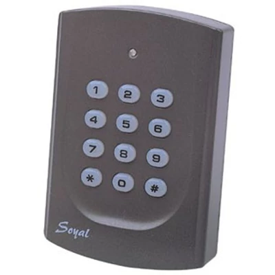 SOYAL AR721KB, segédolvasó, billentyűzet