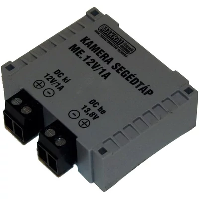 MAKRAI ME.12V/1A, kamera segédtáp, 1.000mA, 12V DC